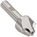 Melin Tool R Cobalt Steel Corner Rounding End Mills, Inch, Weldon Shank, Uncoated (Bright) Finish, Non-Center Cutting, For Use With Cast Iron, Nickel/Nickel Alloys, Plastics, Steel/Steel Alloys, Titanium/Titanium Alloys