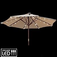 Gemmy Patio Umbrella Solar LED Lights