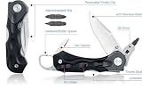 KNIFE, H502 4.50' STRAIGHT BLADE W/