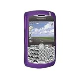 BlackBerry Curve 8310 Silicone Skin Case (Purple)