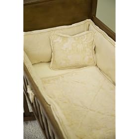 Butternut Cradle Bedding Set: Butternut Fitted Cradle Sheet