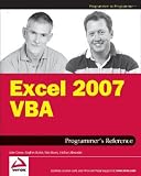 Excel 2007 VBA Programmers Reference   [EXCEL 2007 VBA PROGRAMMERS REF] [Paperback]