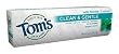 Tom's of Maine - Clean & Gentle Anticavity Peppermint Toothpaste, 5.2 oz toothpaste