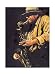 Saxophonist - Hazel Soan Art Print Poster 16 x 20