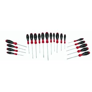 Wiha 30299 Pro Tool Set with SoftFinish Grip, 20 Piece by Wiha