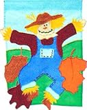 Toland Flag Standard Size 28x44 Applique Scarecrow Dance #2119