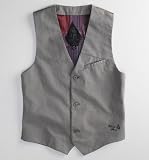 Volcom Stone Suit Gray Vest - Black X Med
