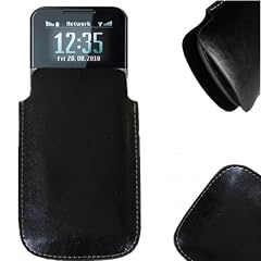 NFE Etui offen Lederetui Tasche Holster Handy H�lle Emporia Elegance