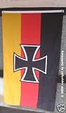Eisernes Kreuz Reichsfahne Deutschland Fahne Flagge BRD