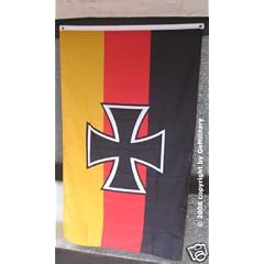 Eisernes Kreuz Reichsfahne Deutschland Fahne Flagge BRD