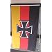 Eisernes Kreuz Reichsfahne Deutschland Fahne Flagge BRD