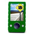 yooZoo Silicone Skin Case for Microsoft Zune 30GB with Screen Protector and Workout Armband - Palm Green