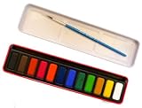12-block Artist Watercolour Set