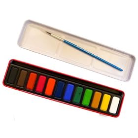 12-block Artist Watercolour Set