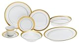 Noritake Crestwood Gold - 50 piece set, service for eight