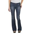 Juniors Mossimo Supply Co. Spade Pocket Bootcut Denim - Medium Indigo Wash