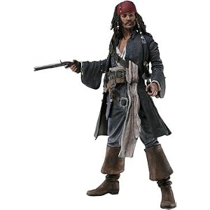 Pirates of the Caribbean Dead Man's Chest Series 1 Jack Sparrow Action Figure