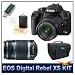 Canon EOS Rebel XS (a.k.a. 1000D) SLR Digital Camera Kit (Black) with 18-55mm IS Lens, 10 Megapixel, 2.5\