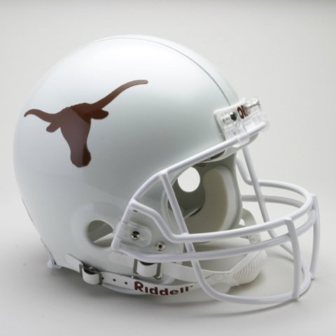 University of Texas Longhorns Full Size Authentic Riddell Helmet