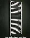 Richmond 500 x 1450 Towel Rail (White)