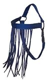 Elasticated Velcro Fly Fringe - Self supporting so no need for headcollar- field safe, Sizes: Small, Medium & Large