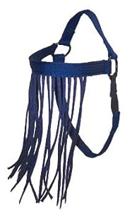 self supporting fly fringe - black - large (noir-grand)