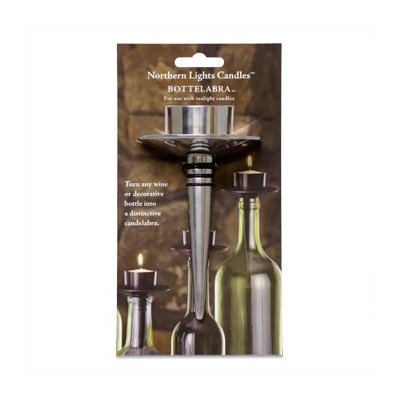Bottelabra Wine Bottle Tealight of 2