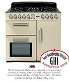 90cm Dual Fuel Range Cooker Cream