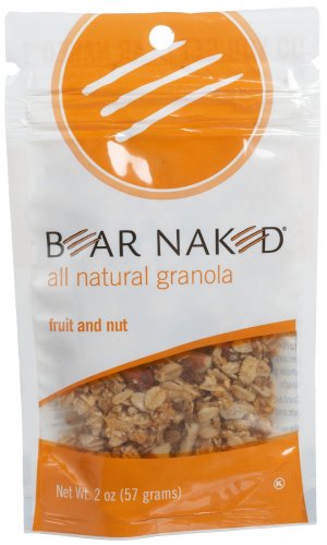 Bear Naked All-Natural Granola Snack Pack, Fruit and Nut, 2-Ounce Pouches (Pack of 24) by Bear Naked