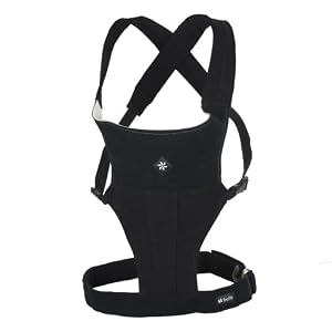 Belle Baby Organic Carriers with Head Support, Organic Black