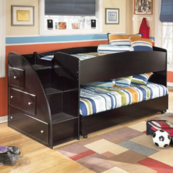 Market Square Eastport Loft Caster Bed
