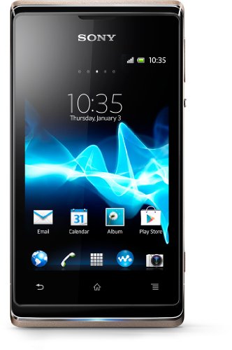Sony Xperia E C1604 Dual-SIM Unlocked Android Phone--U.S. Warranty (Champagne)