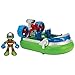 Teenage Mutant Ninja Turtles Pre-Cool Half Shell Heroes Hovercraft with Leonardo Vehicle and Figure