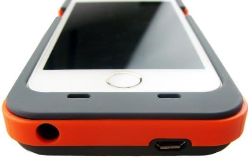 Best Iphone 5 Battery Case Rechargeable External Power Charge Backup 2500mAh (Red)
