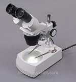 Binocular Stereo Microscope 10x-20x-30x-60x Dual Lights