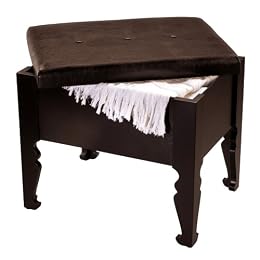 Cupid Bow Storage Ottoman - Black : Target from target.com