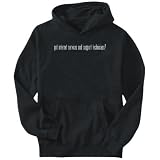 Hoodie Mens Black 