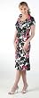 BlissfulBabes Classic Wrap Day Nursing Dress -- S & M