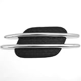 Self-adhesive 3M Mounting Chrome Black Racing Car Air Scoop Hood Side Fender Mesh... by Astra Security
