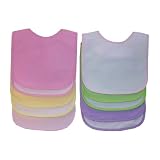 Circo  10-pk. Juice Bib Set - Pink/ Purple/ Green