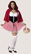 Sexy Little Red Hot Riding Hood Costume Fairy Tale Costume