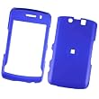 RIM BlackBerry Storm 2 9550 Verizon Snap On Protector Rubberized Blue