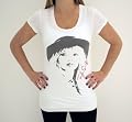 White Silhouette Tee