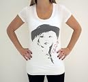 White Silhouette Tee