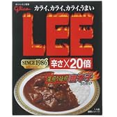 グリコ LEE 辛さ20倍 210g (4入り)