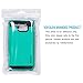 Galaxy S6 Edge Case, Vofolen Galaxy S6 Edge Wallet Case Card Holder ID Slot Hidden Pocket Dual Layer Hybrid Bumper Protective Slim Shell Anti-Shock Tough Rubber Armor Cover for Galaxy S6 Edge - Green