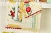 Vintage Style Fresh Fruit in Yellow Kitchen Towels Set of 4