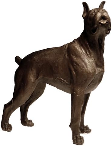 Bronze Sculpture Boston Terrier Dog Statue Canine Sculpture