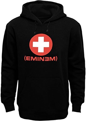 Eminem Recovery logo Girls Hoodies M Black