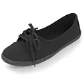 MQ23 Damen sportliche Ballerinas mit Schn�rung f�r Alltag MQ1209